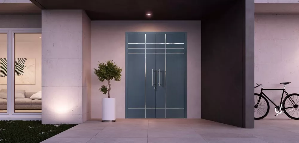 Aluminum Alloy Entrance Door