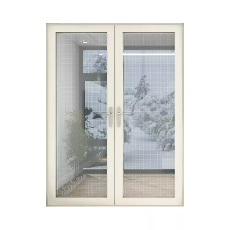 ປະຕູອະລູມິນຽມ insulated ມີເສັ້ນດ່າງ